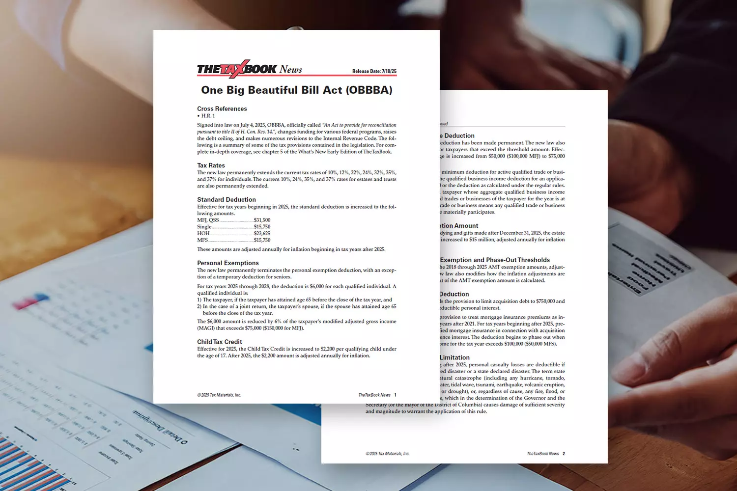 The Tax Book: One Big Beautiful Bill Act (OBBBA)